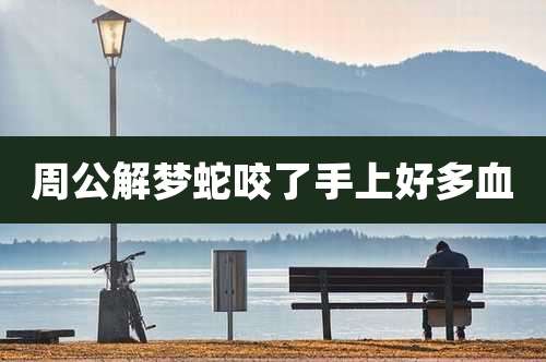 周公解梦蛇咬了手上好多血