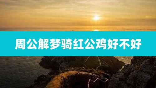周公解梦骑红公鸡好不好