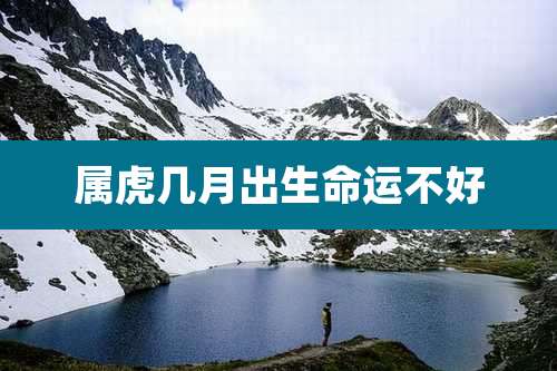 属虎几月出生命运不好