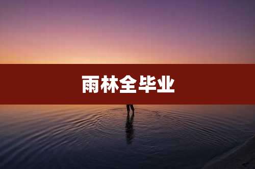 雨林全毕业