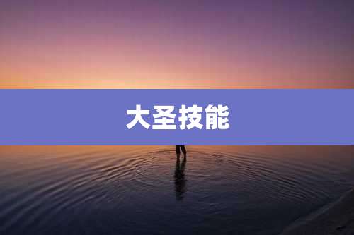 大圣技能