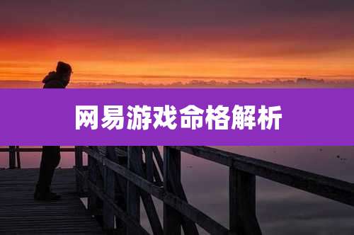 网易游戏命格解析