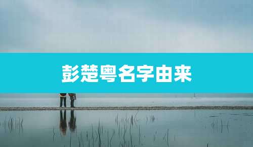 彭楚粤名字由来