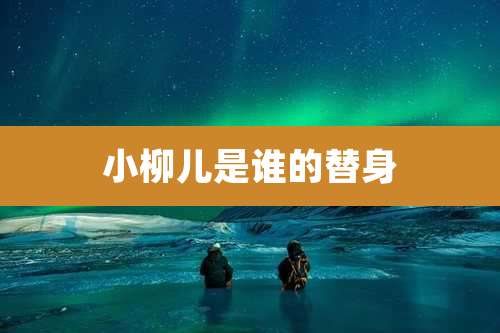 小柳儿是谁的替身