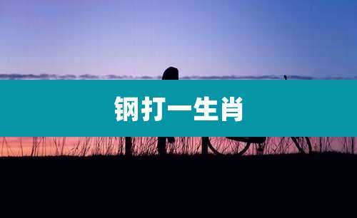 钢打一生肖