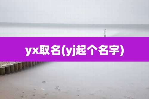 yx取名(yj起个名字)