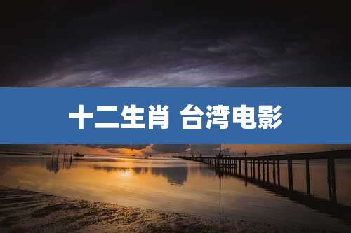 十二生肖 台湾电影