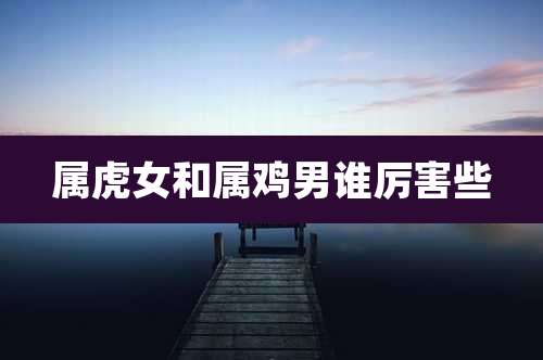 属虎女和属鸡男谁厉害些