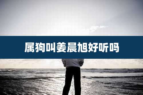 属狗叫姜晨旭好听吗
