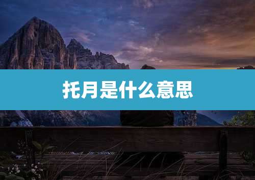 托月是什么意思
