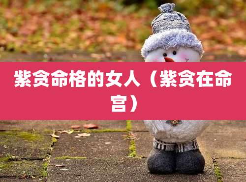 紫贪命格的女人（紫贪在命宫）