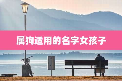 属狗适用的名字女孩子