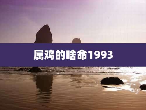 属鸡的啥命1993