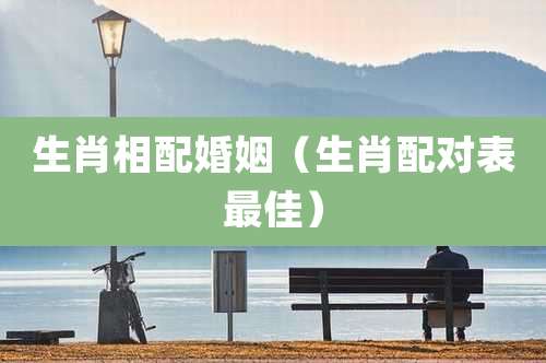 生肖相配婚姻（生肖配对表最佳）