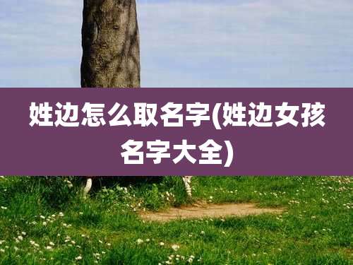 姓边怎么取名字(姓边女孩名字大全)