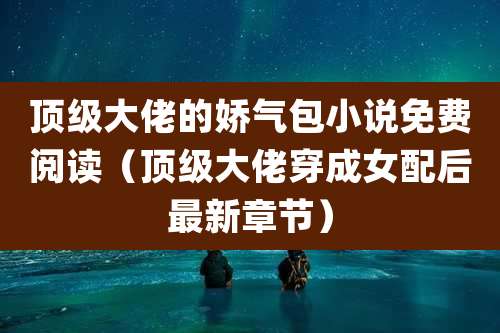 顶级大佬的娇气包小说免费阅读(顶级大佬穿成女配后最新章节)