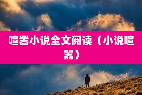 喧嚣小说全文阅读（小说喧嚣）