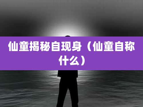 仙童揭秘自现身（仙童自称什么）