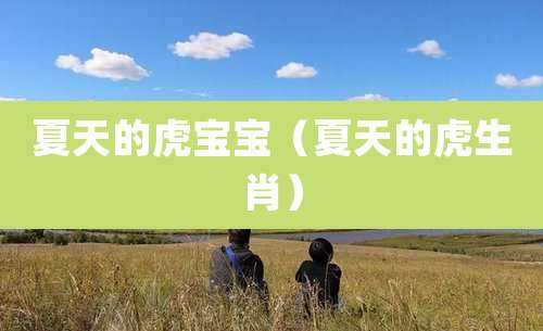 夏天的虎宝宝(夏天的虎生肖)