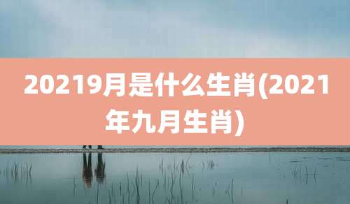 20219月是什么生肖(2021年九月生肖)