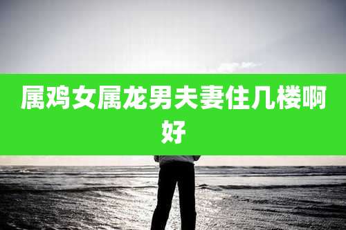 属鸡女属龙男夫妻住几楼啊好