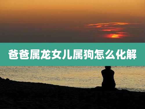 爸爸属龙女儿属狗怎么化解
