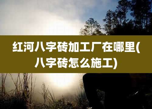 红河八字砖加工厂在哪里(八字砖怎么施工)