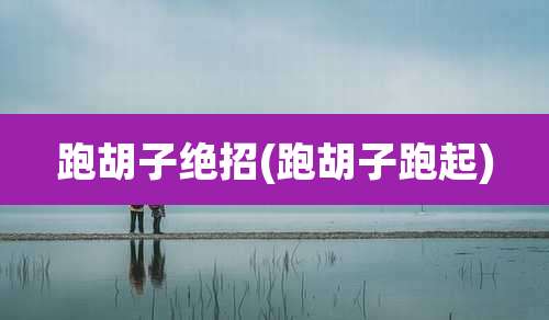 跑胡子绝招(跑胡子跑起)