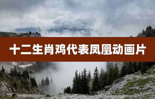 十二生肖鸡代表凤凰动画片