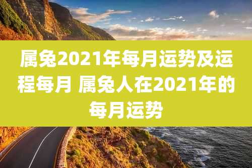 属兔2021年每月运势及运程每月 属兔人在2021年的每月运势