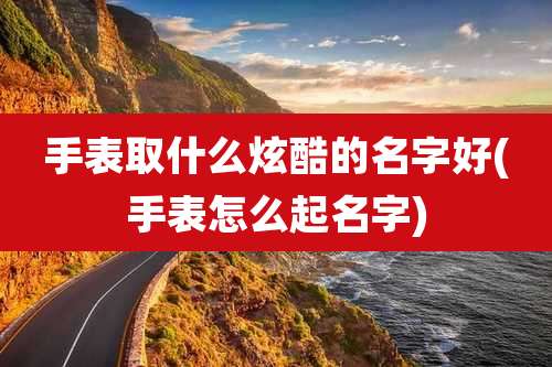 手表取什么炫酷的名字好(手表怎么起名字)