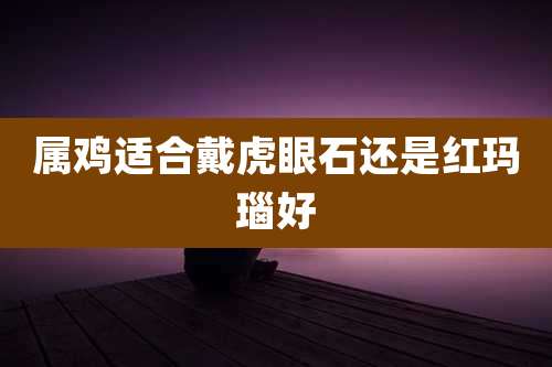 属鸡适合戴虎眼石还是红玛瑙好
