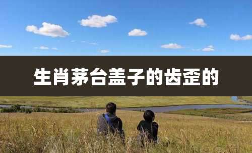 生肖茅台盖子的齿歪的