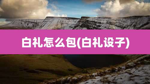 白礼怎么包(白礼设子)