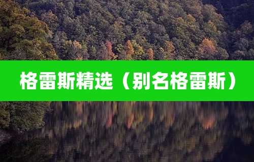 格雷斯精选（别名格雷斯）