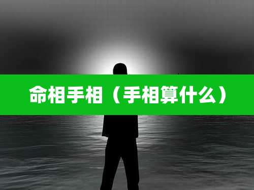 命相手相（手相算什么）