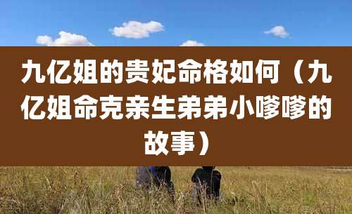 九亿姐的贵妃命格如何（九亿姐命克亲生弟弟小嗲嗲的故事）