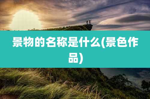 景物的名称是什么(景色作品)