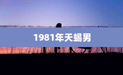 1981年天蝎男