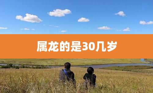 属龙的是30几岁