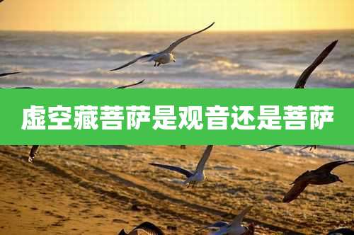 虚空藏菩萨是观音还是菩萨