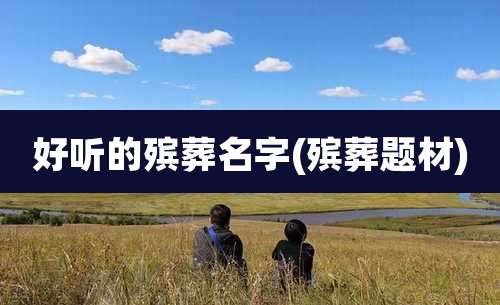 好听的殡葬名字(殡葬题材)