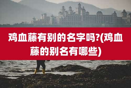 鸡血藤有别的名字吗?(鸡血藤的别名有哪些)