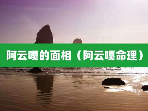 阿云嘎的面相（阿云嘎命理）