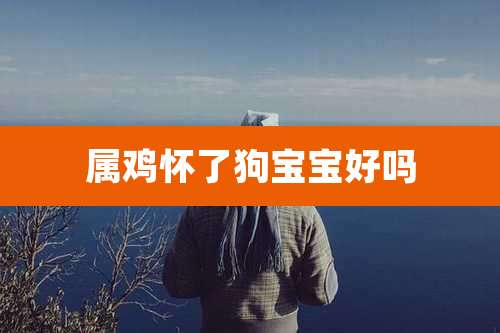 属鸡怀了狗宝宝好吗