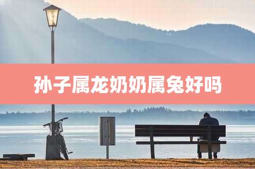 孙子属龙奶奶属兔好吗