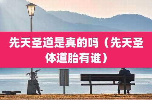 先天圣道是真的吗（先天圣体道胎有谁）