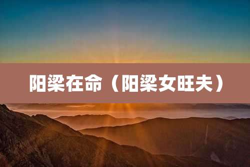 阳梁在命（阳梁女旺夫）