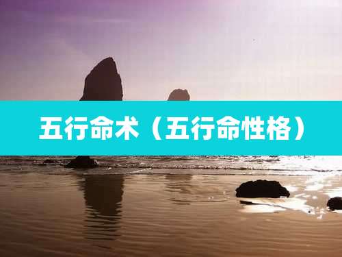 五行命术(五行命性格)