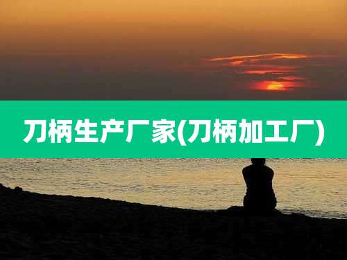 刀柄生产厂家(刀柄加工厂)